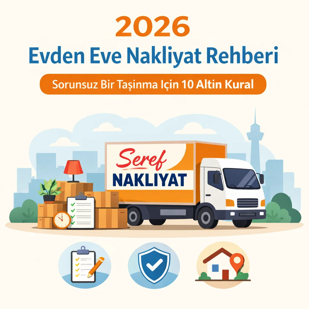 2026 Evden Eve Nakliyat Rehberi: Sorunsuz Bir Taşınma İçin 10 Altın Kural