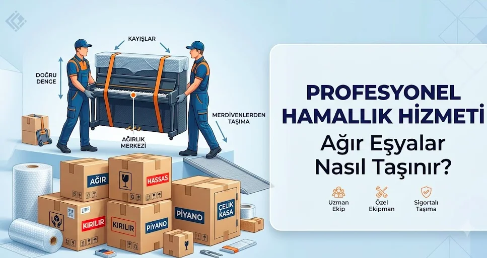 Profesyonel Hamallık Hizmeti: Ağır Eşyalar Nasıl Taşınır?